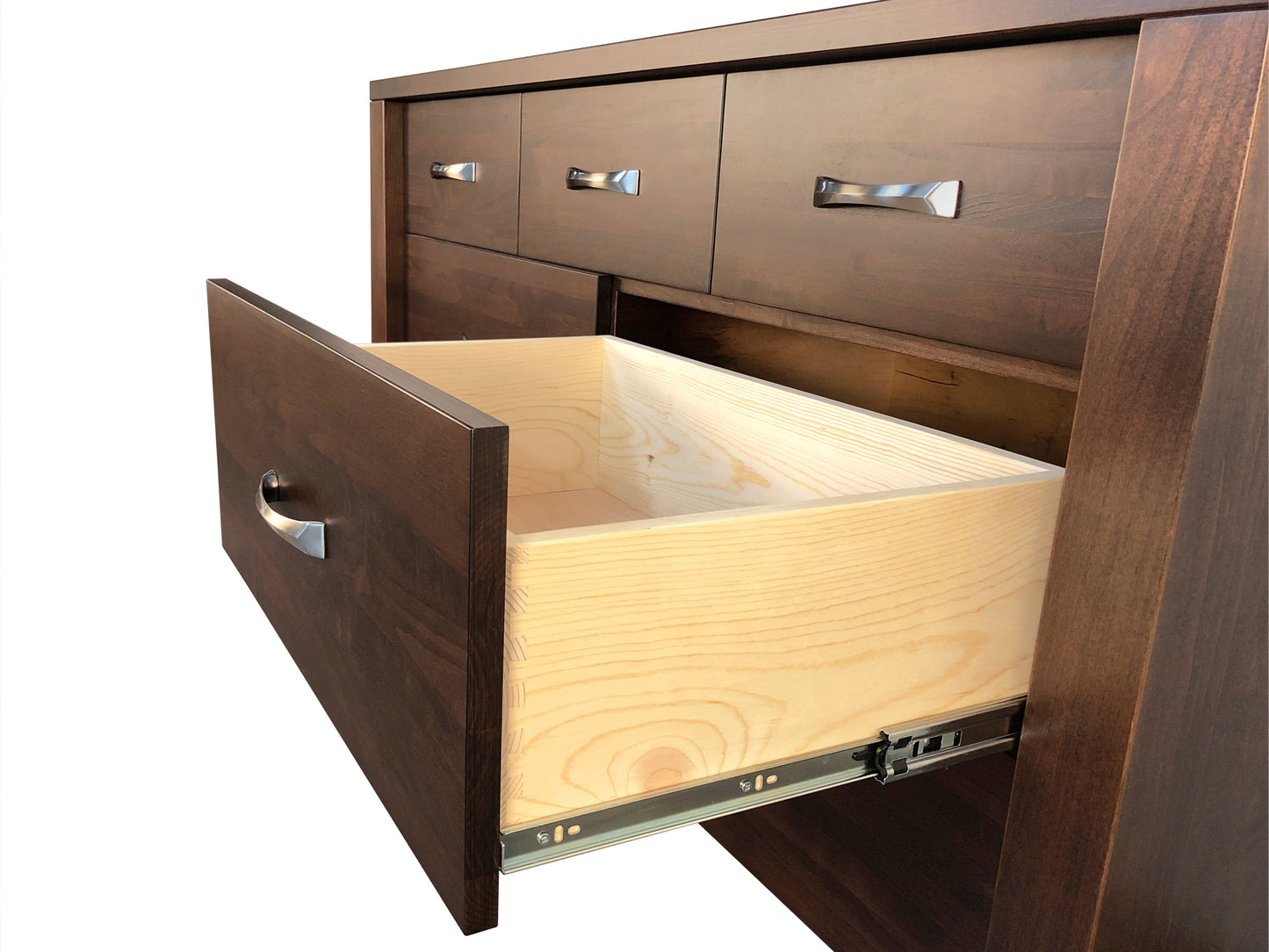 Boxwood 7 Drawer Dresser - drawer with full extensiong glides