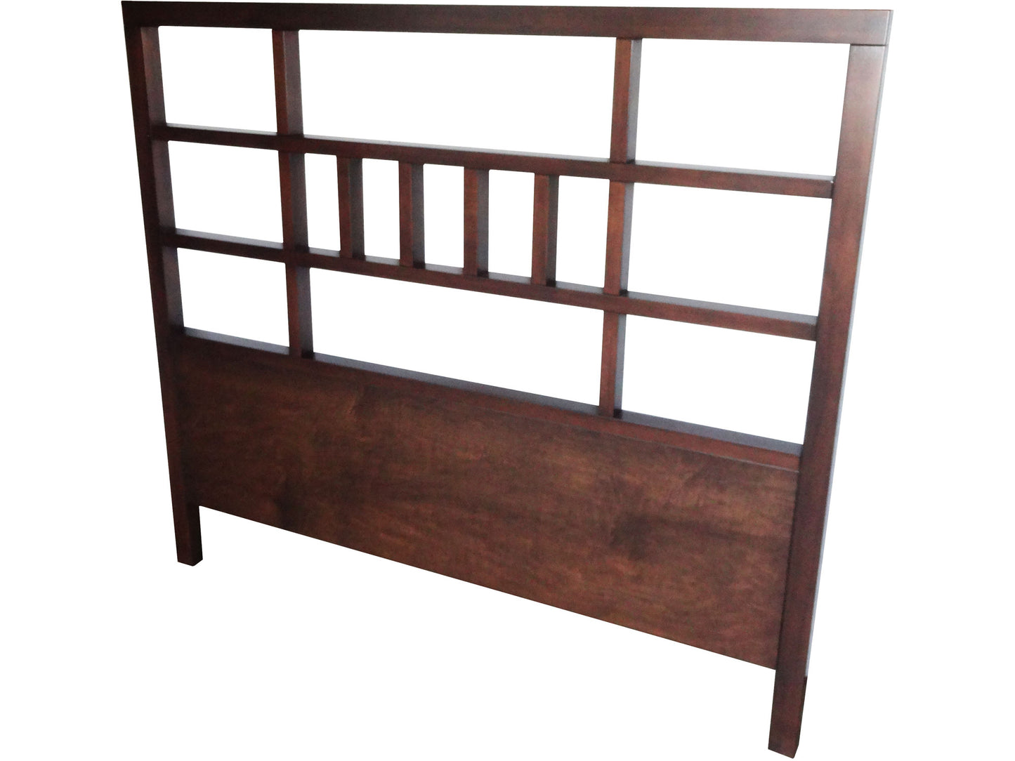 Custom solid wood headboard