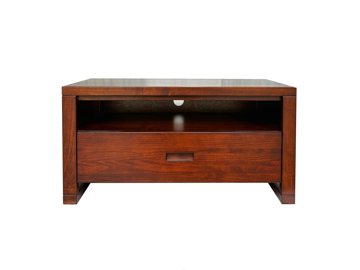 Tangent One Drawer Nighstand 34"l | Custom Example
