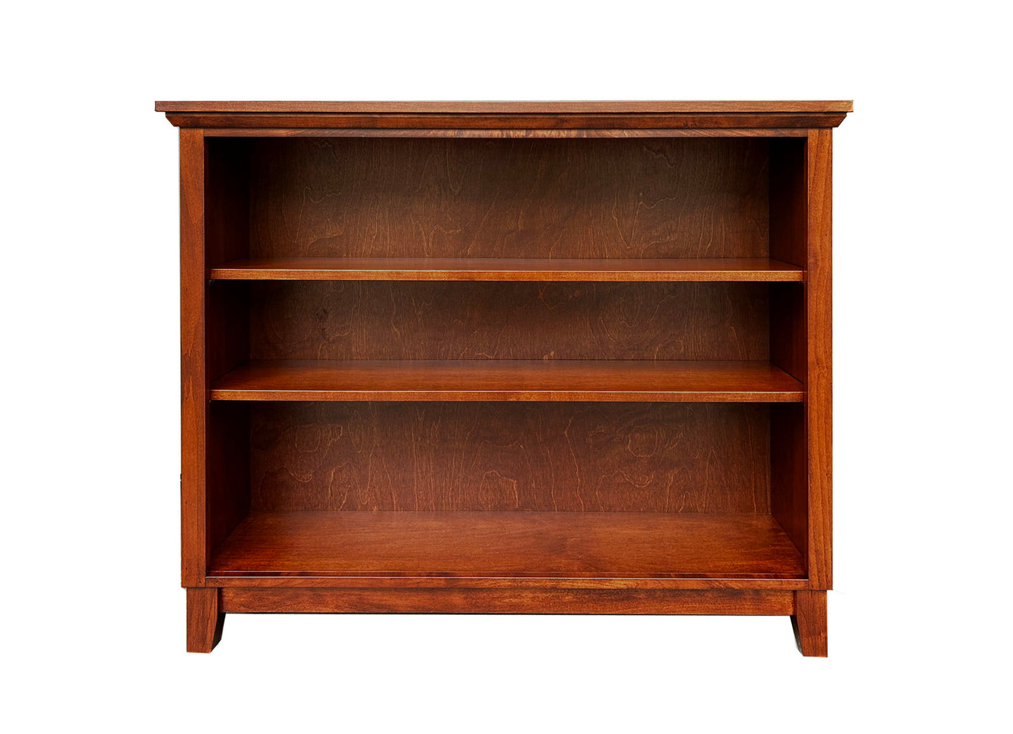 Mission Style Bookcase 42"w x 36"h Front