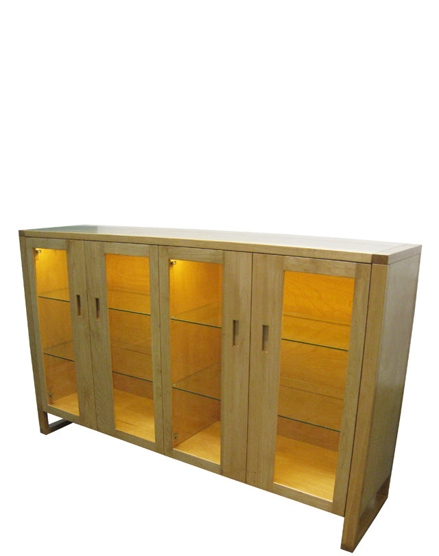 Custom Tangent Dining server - solid maple, built to order