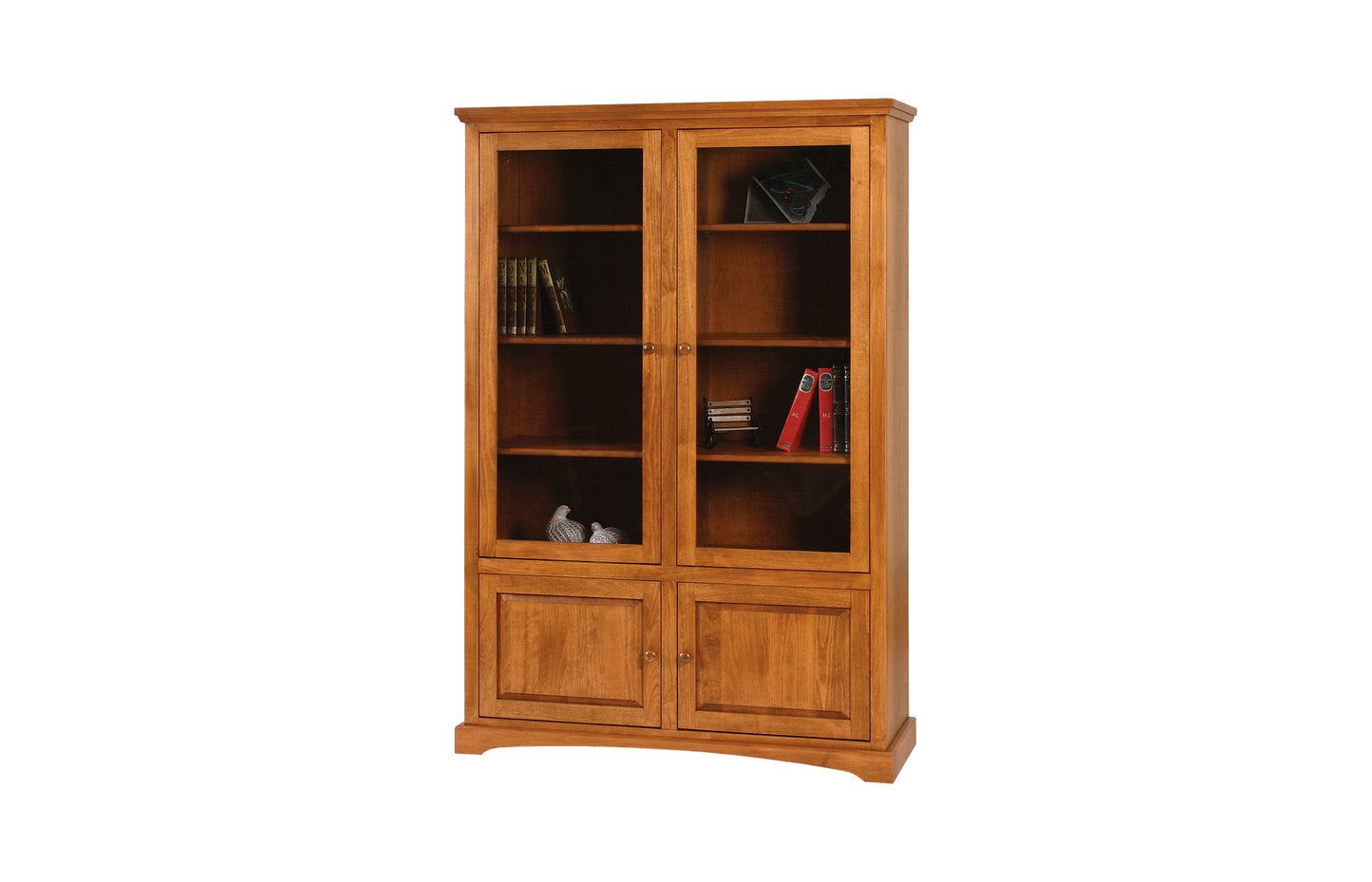 Shaker 2 Door Library Wide Bookcase by WW