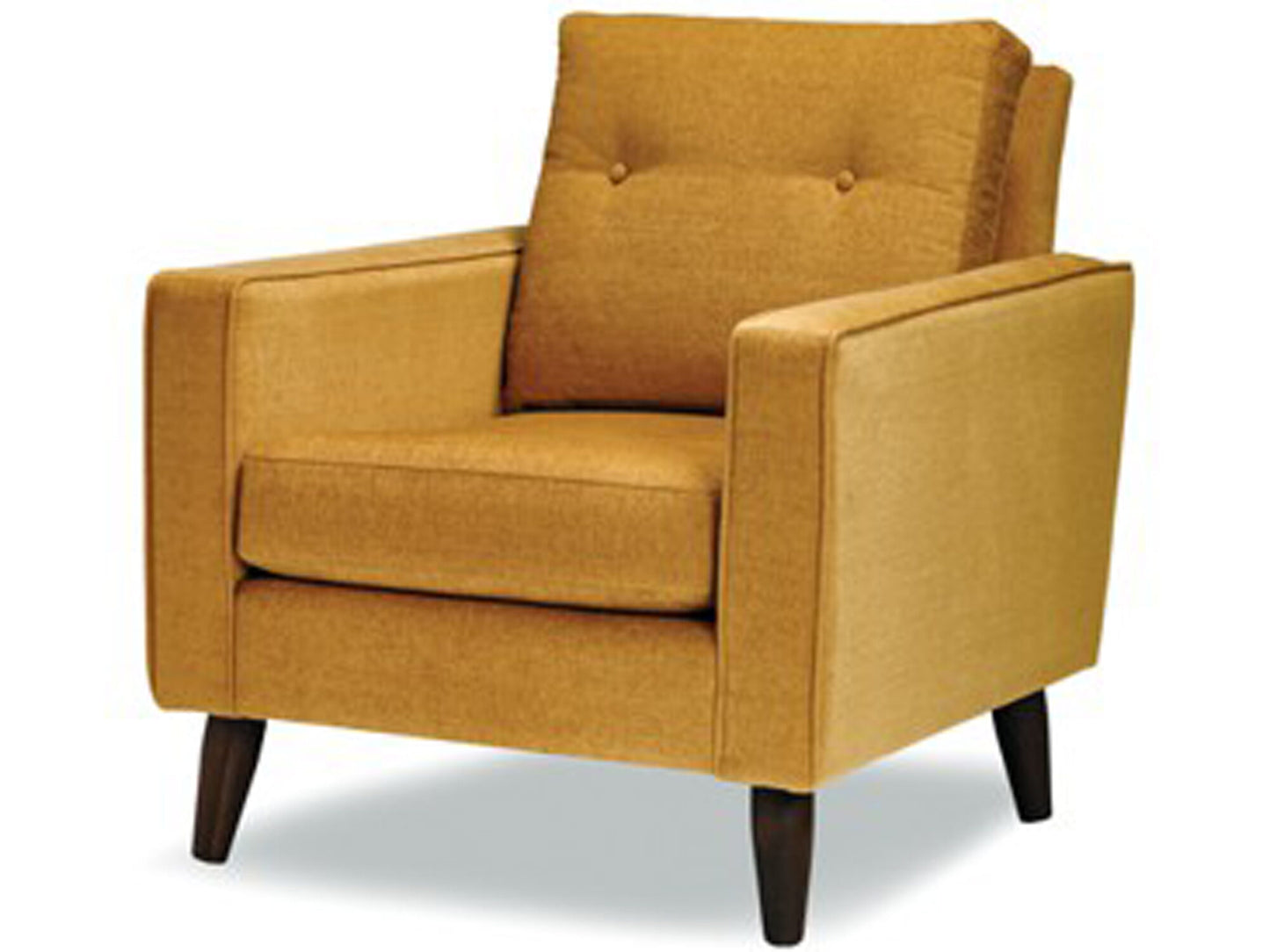 Ajay Chair by Stylus- solid wood frame, fully upholstered, locally built, made to order furniture, Canadian made