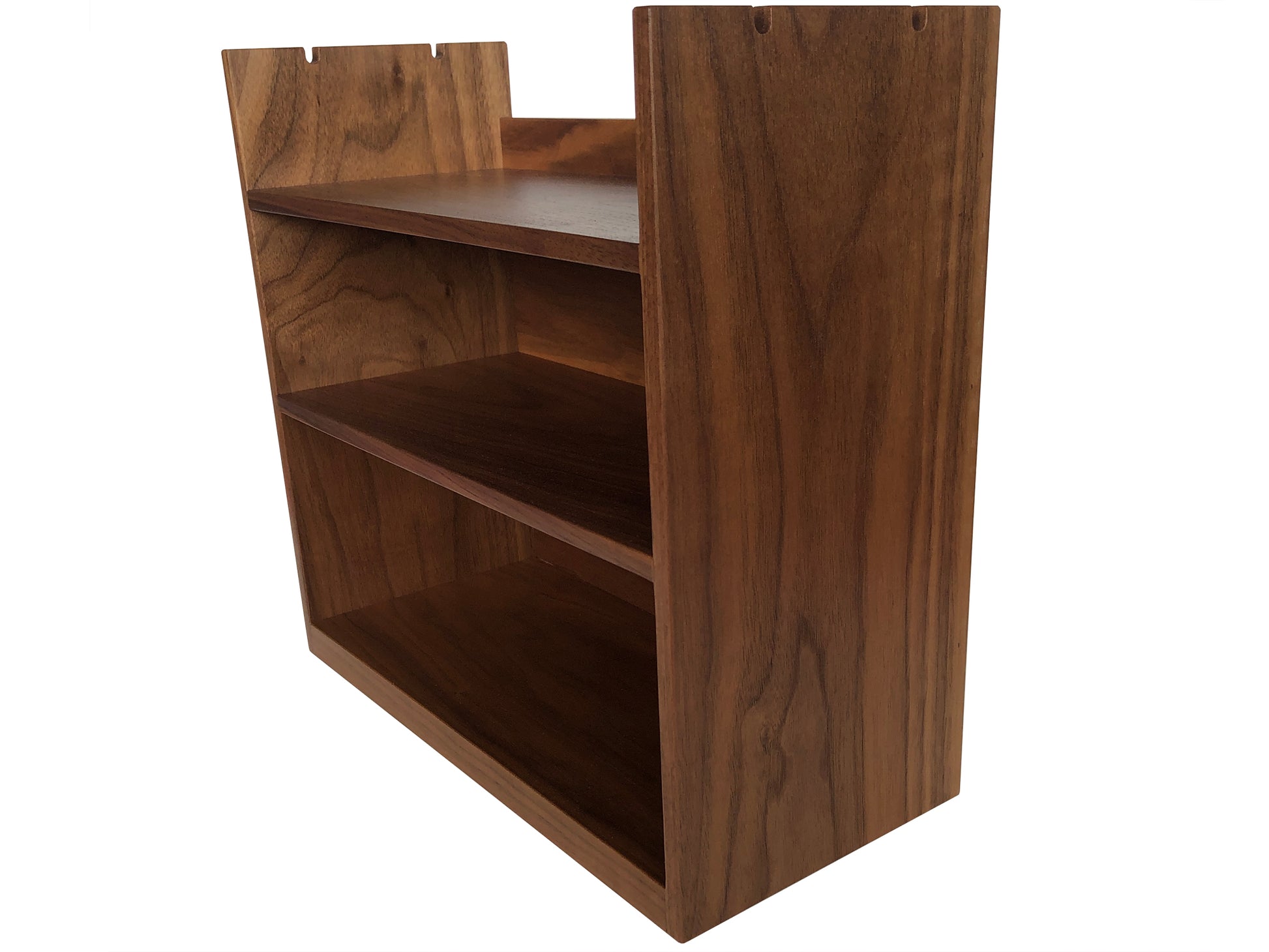 Bonnie Organizer, locally made in BC of solid Walnut
