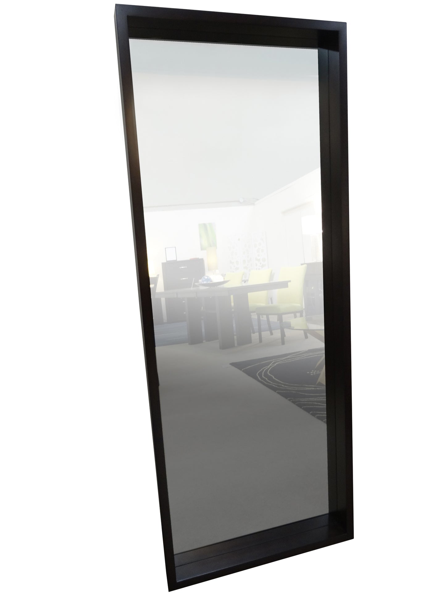 Muse Floor Mirror, solid wood, made to order, in BC available in different stains