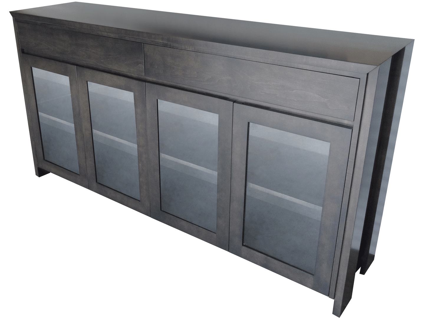 Chesterman full-size server, custom built, Canadian made, solid wood and customizable