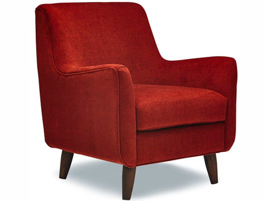 Cleo Armchair by Stylus - solid wood frame, fully upholstered, locally built, made to order furniture, Canadian made