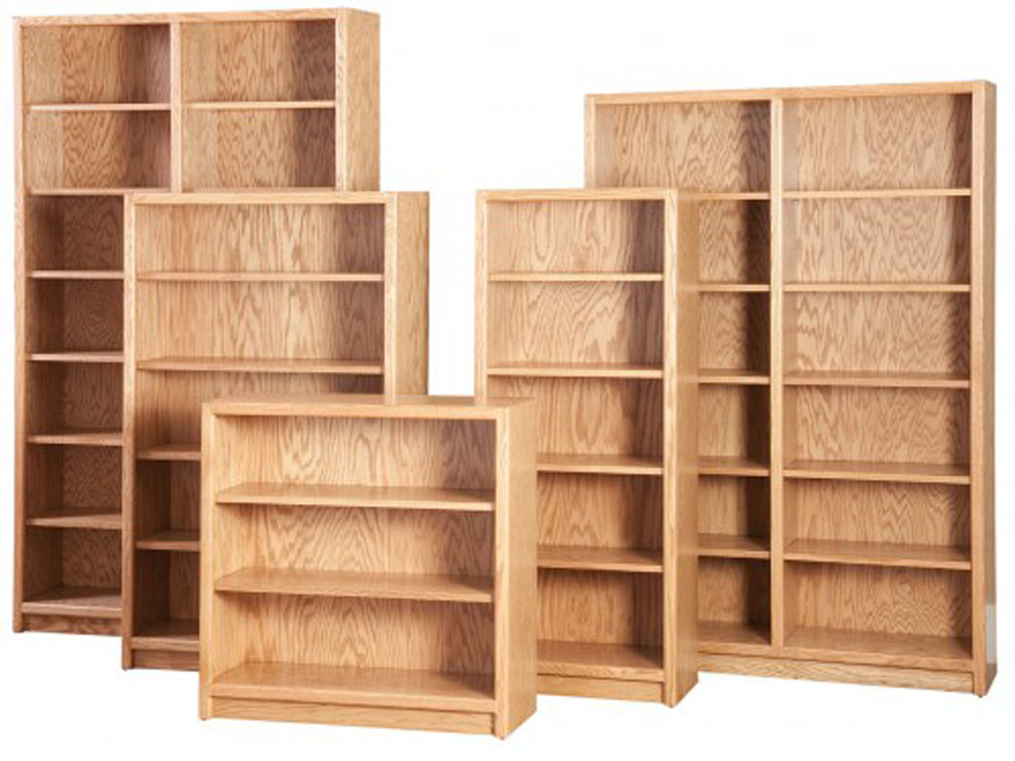 Contemporary Bookcases - solid wood, locally built, made to order