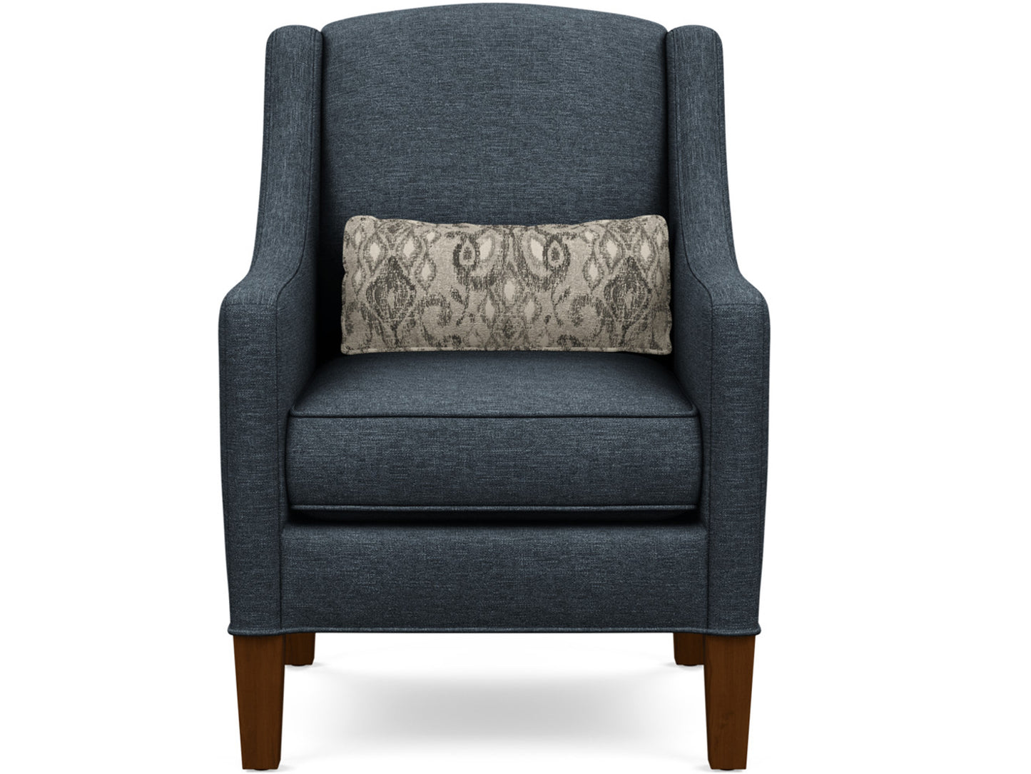 Geno Armchair by Stylus- solid wood frame, fully upholstered, locally built, made to order furniture, Canadian made