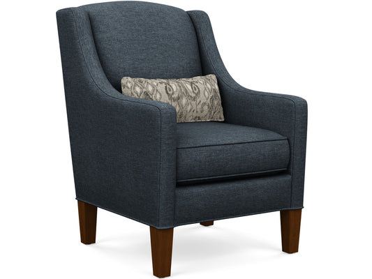 Geno Armchair by Stylus- solid wood frame, fully upholstered, locally built, made to order furniture, Canadian made