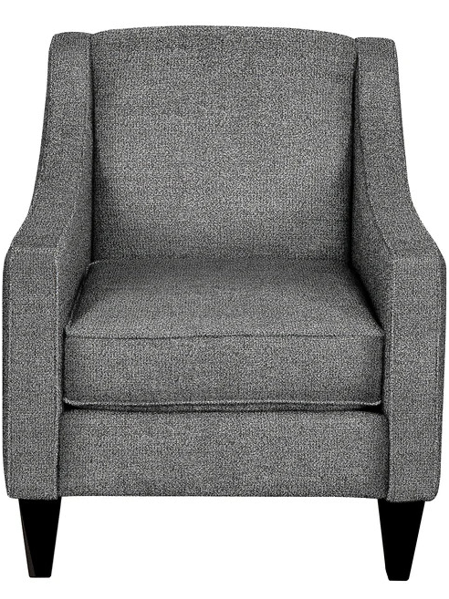 Jenna armchair by Van gogh - solid wood frame, fully upholstered, locally built, made to order furniture, Canadian made