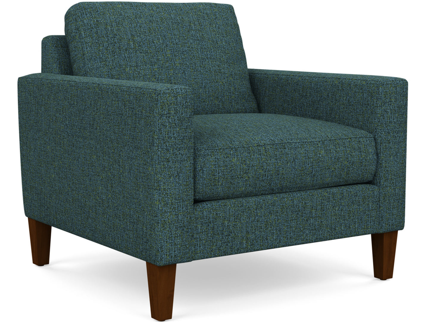 Kent Chair by Stylus- solid wood frame, fully upholstered, locally built, made to order furniture, Canadian made