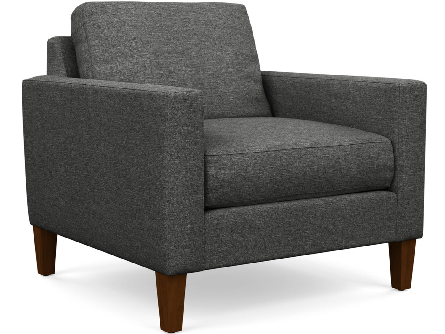 Kent Chair by Stylus- solid wood frame, fully upholstered, locally built, made to order furniture, Canadian made