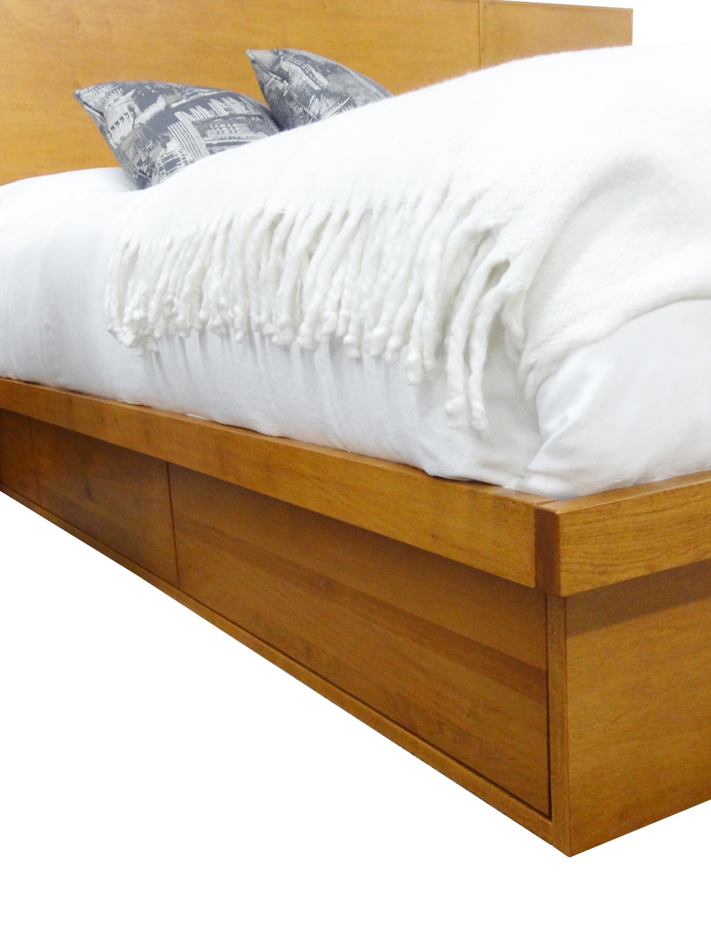 Muse LA Storage Bed - close up of frame