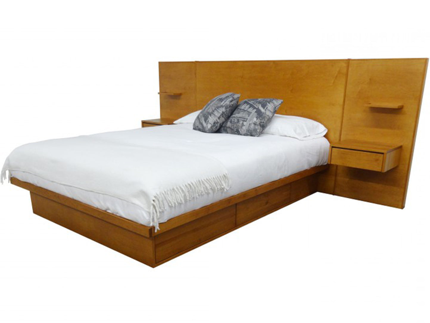 Muse LA Storage Bed , minimalist and streamlined this solid wood bed is Canadian made