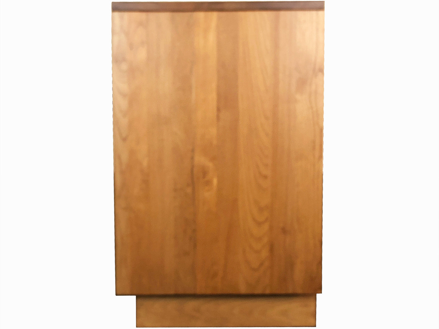 Muse LA Dresser - side view with recessed wood base