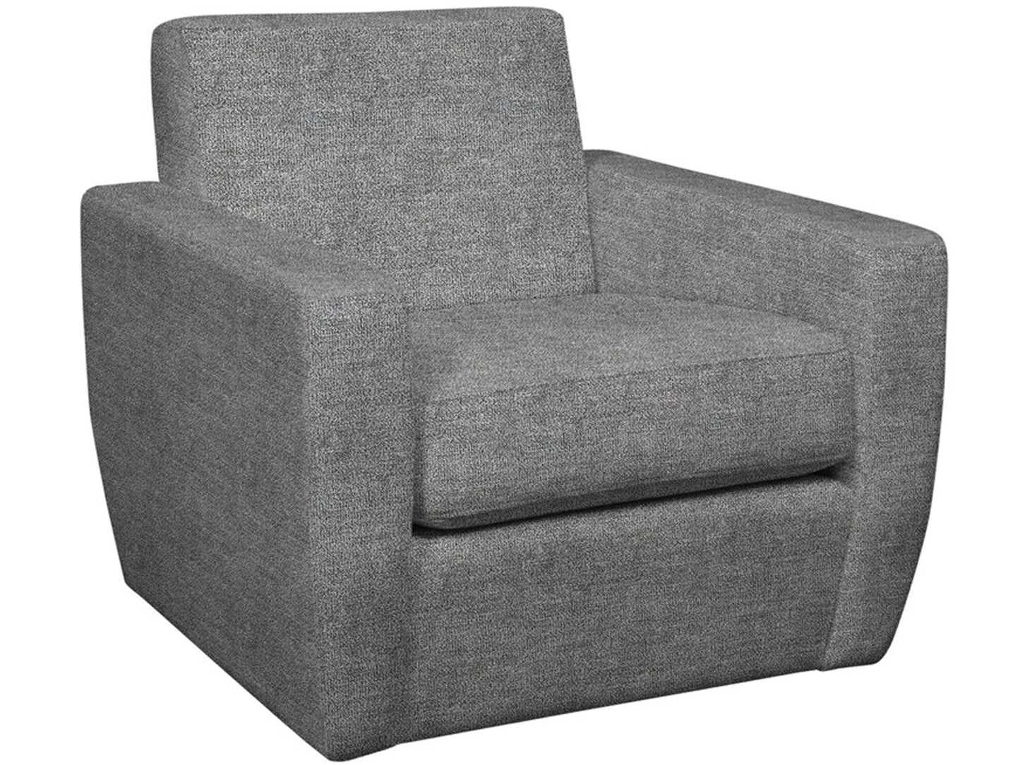 Madrid Swivel Chair by VanGogh Designs, locally built with over 400 fabric choices