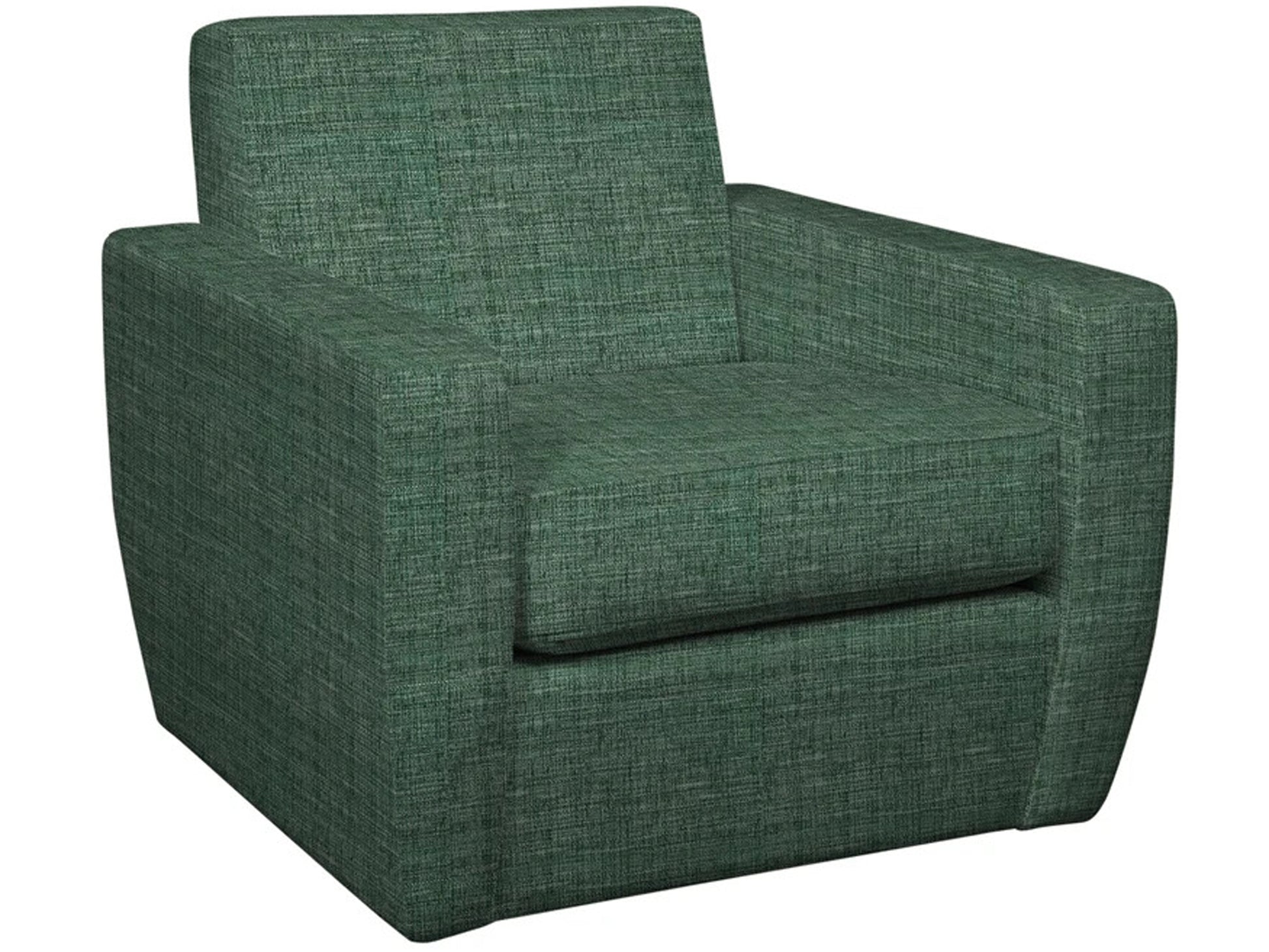Madrid Swivel Chair by VanGogh Designs, locally built with over 400 fabric choices