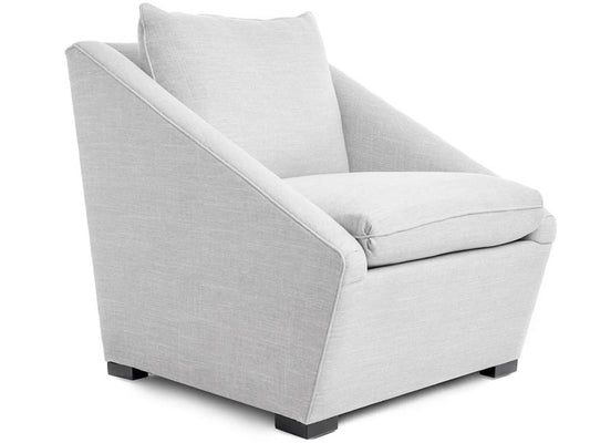 Maggie armchair by Van Gogh - solid wood frame, fully upholstered, locally built, made to order furniture, Canadian made