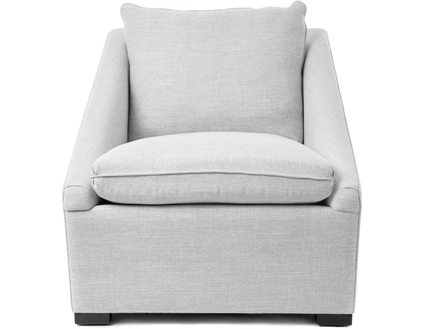 Maggie armchair by Van Gogh - solid wood frame, fully upholstered, locally built, made to order furniture, Canadian made