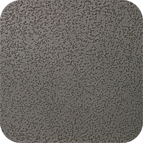 Mineral powder coat finish on steel