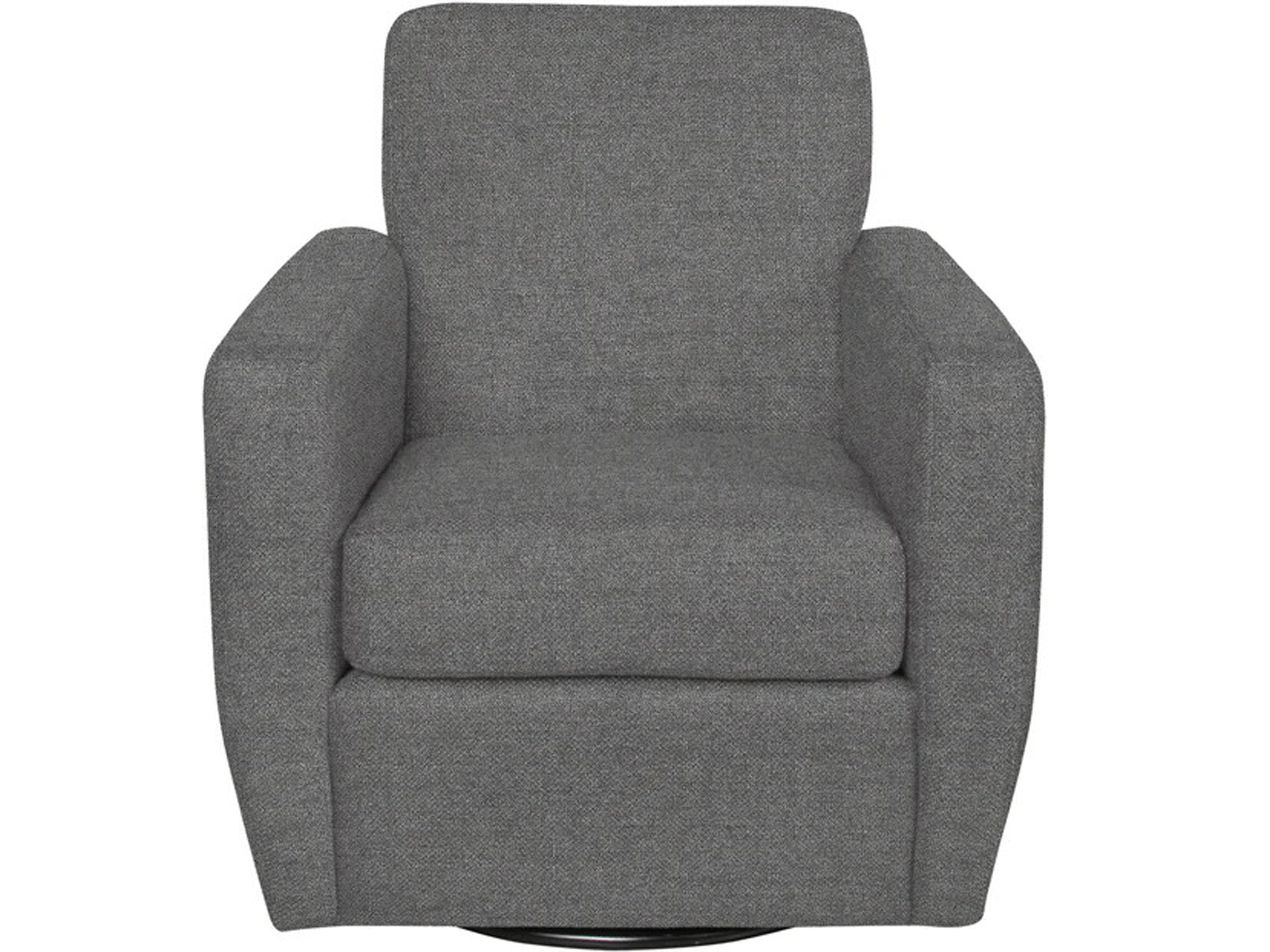 Noah Swivel chair by Vangogh - solid wood frame, fully upholstered, locally built, made to order furniture, Canadian made
