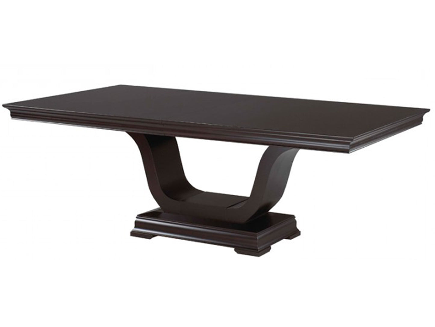 Palais Royal Dining Table, solid wood, custom furniture, solid wood, Canadian made.