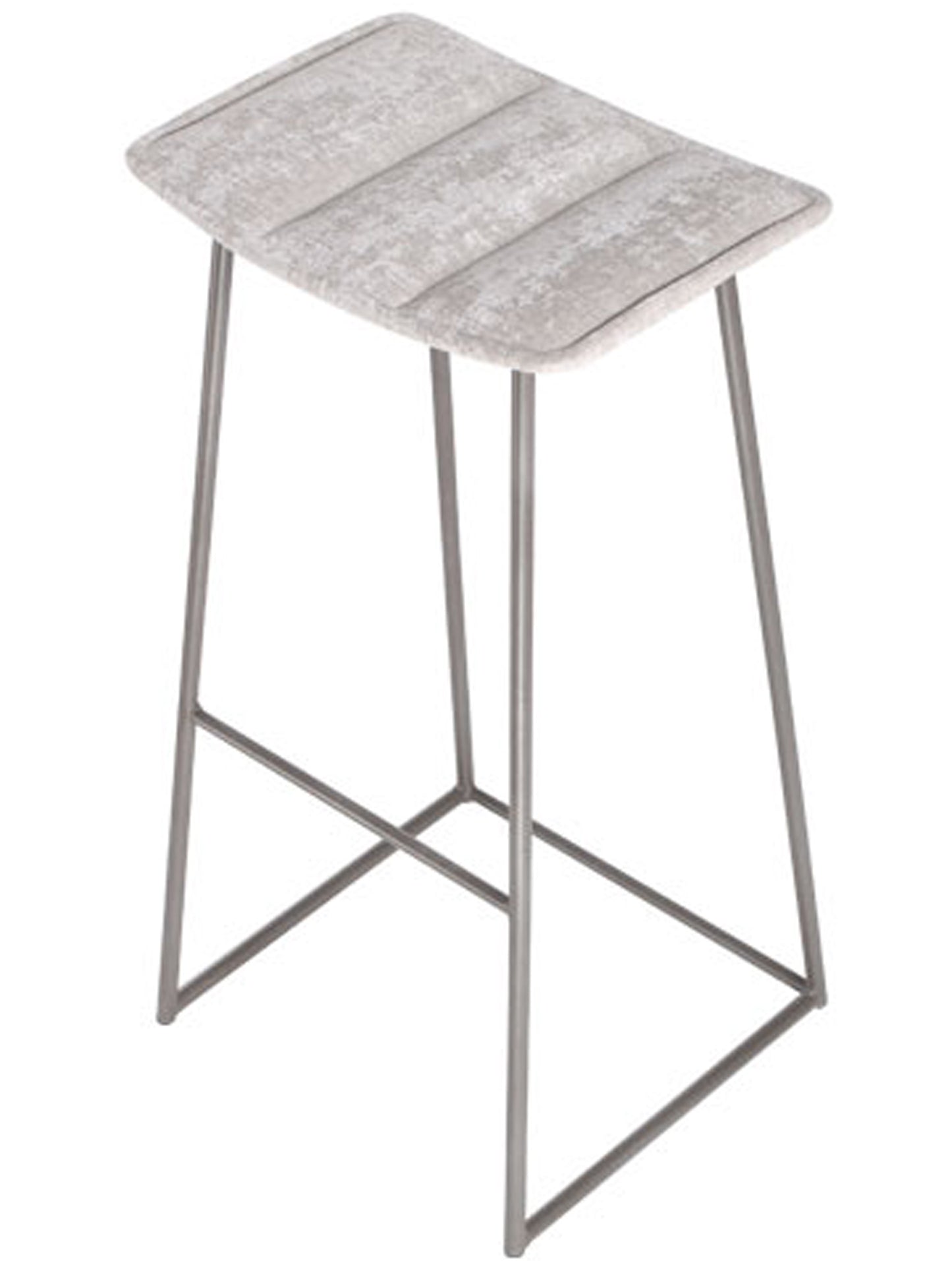 Palmo Bar Stool- welded steel, Canadian made, upholstered custom built furniture