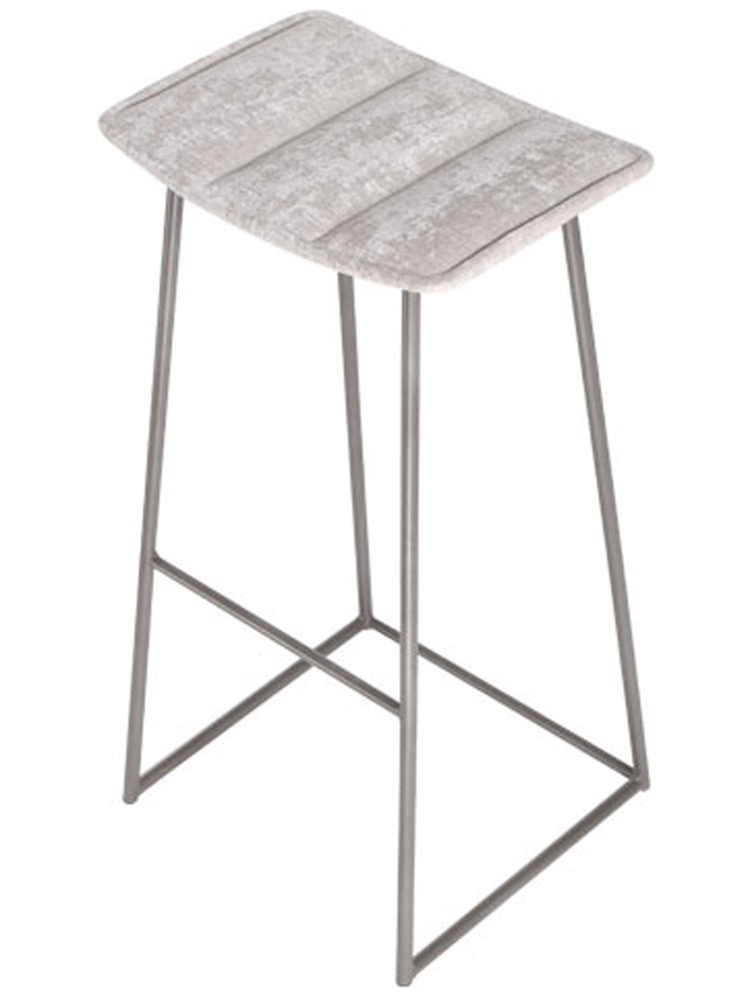 Palmo Bar Stool- welded steel, Canadian made, upholstered custom built furniture
