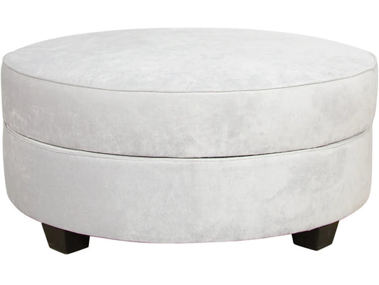 Rondelle Ottoman by Van Gogh - Locally made, hundreds of fabrics to choose from