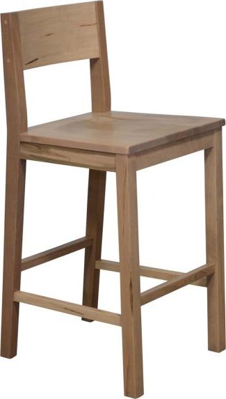 Stanford Counter Chair, built to order, upholstered, solid wood, custom, made in Canada.