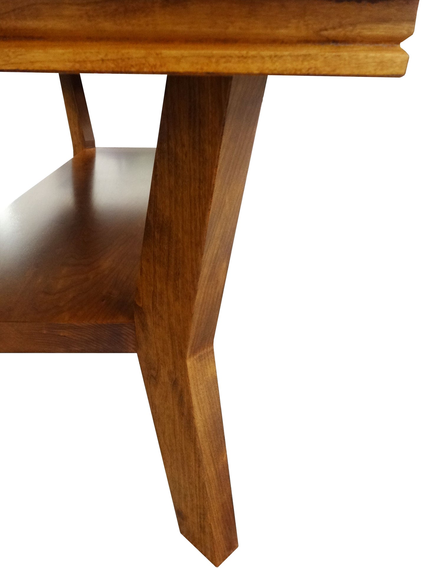 Stockholm Coffee Table, base details - custom solid wood, built to order, in-house design