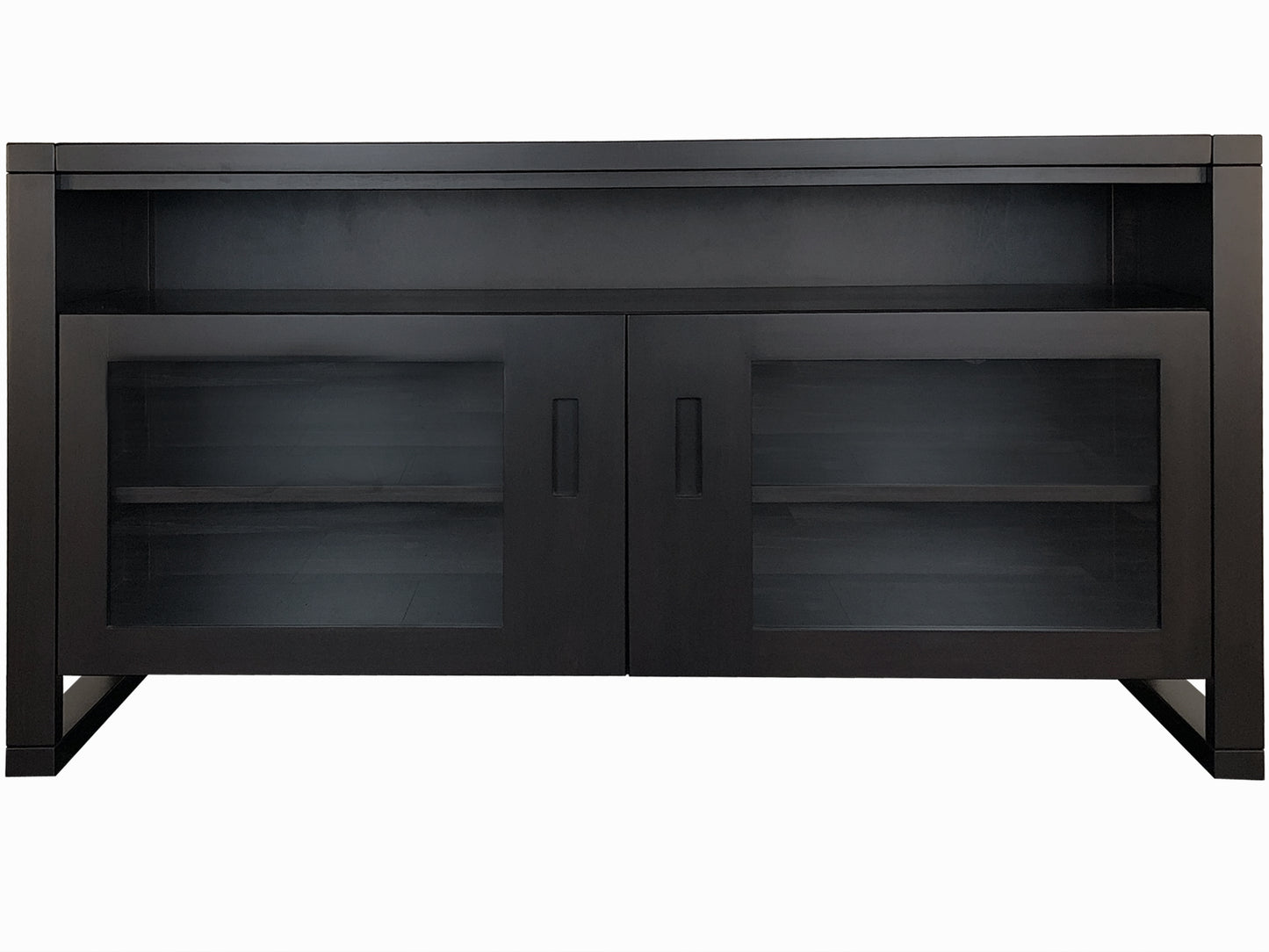 Tangent Condo Entertainment Unit - custom design. solid wood, locally built furniture