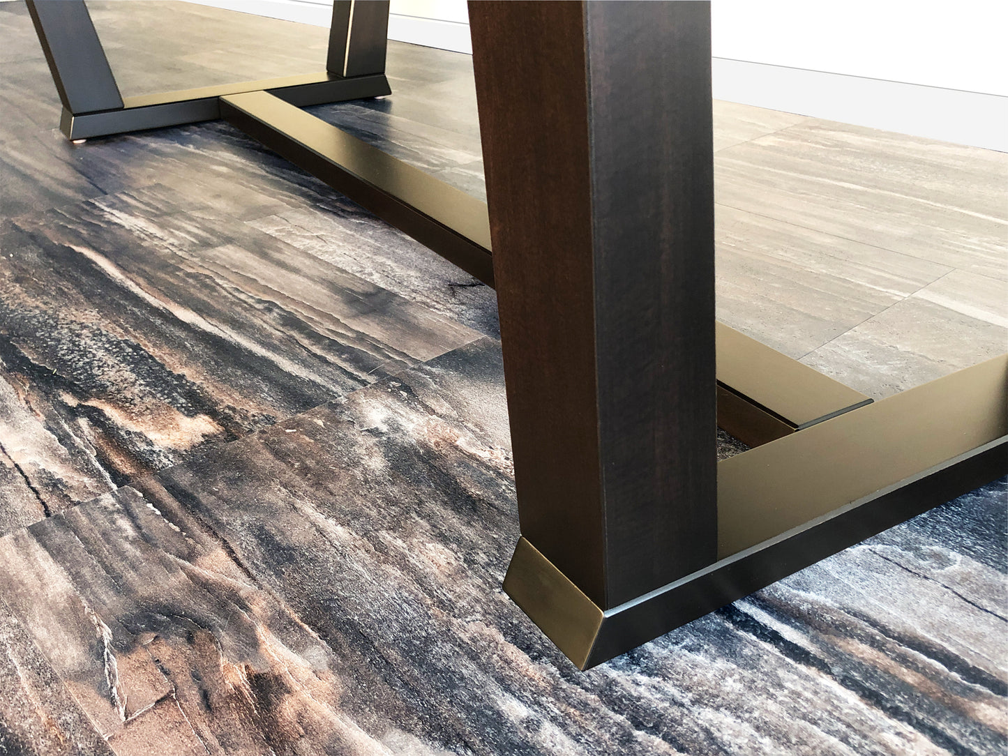 Adam Dining Table - base detail
