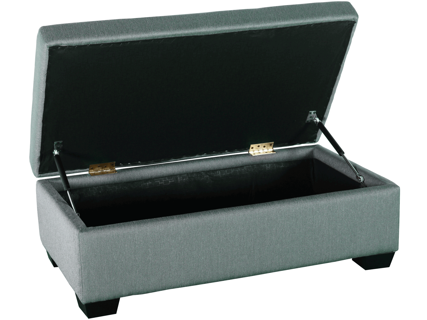 Voila ottoman by Stylus - solid wood frame, fully upholstered, locally built to order furniture, Canadian made