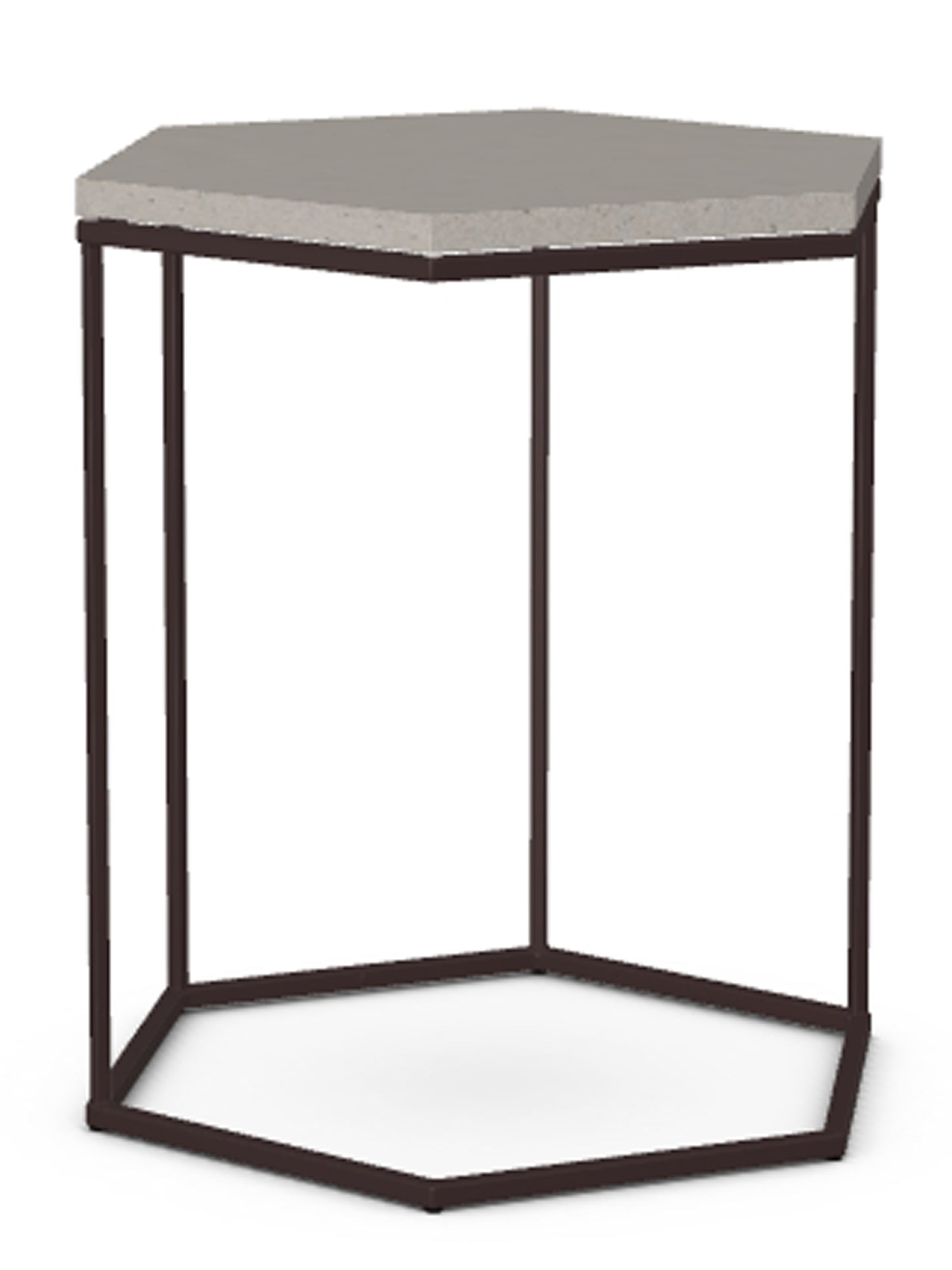 Zuma end table - Canadian made, welded steel frame