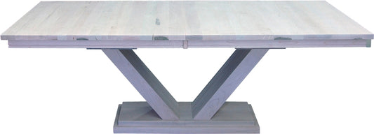 Ambassador Dining Table, built to order, solid wood, Canadian made, custom furniture.