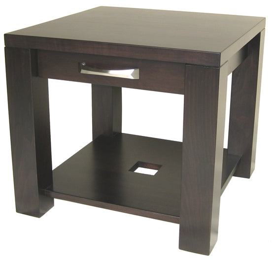 Boxwood End Table - angle view