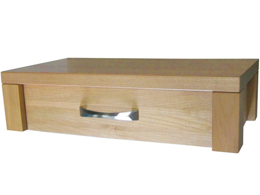 Boxwood Floating Nightstand an in-house design builtin BC of solid wood