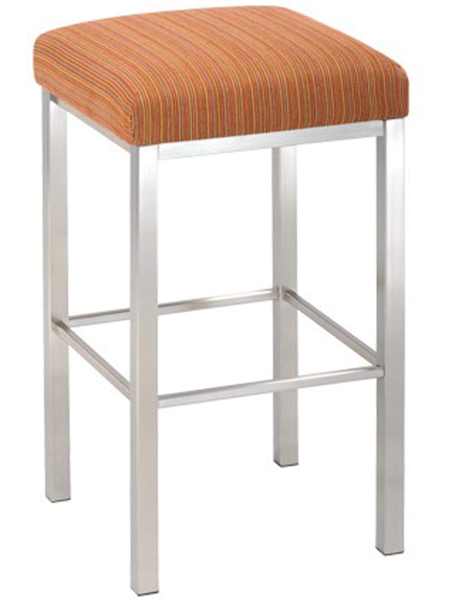 Day Bar Stool- welded steel, Canadian made, upholstered custom built furniture