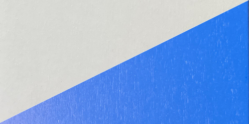 Maple | Two Tone Bold Blue / Classic White