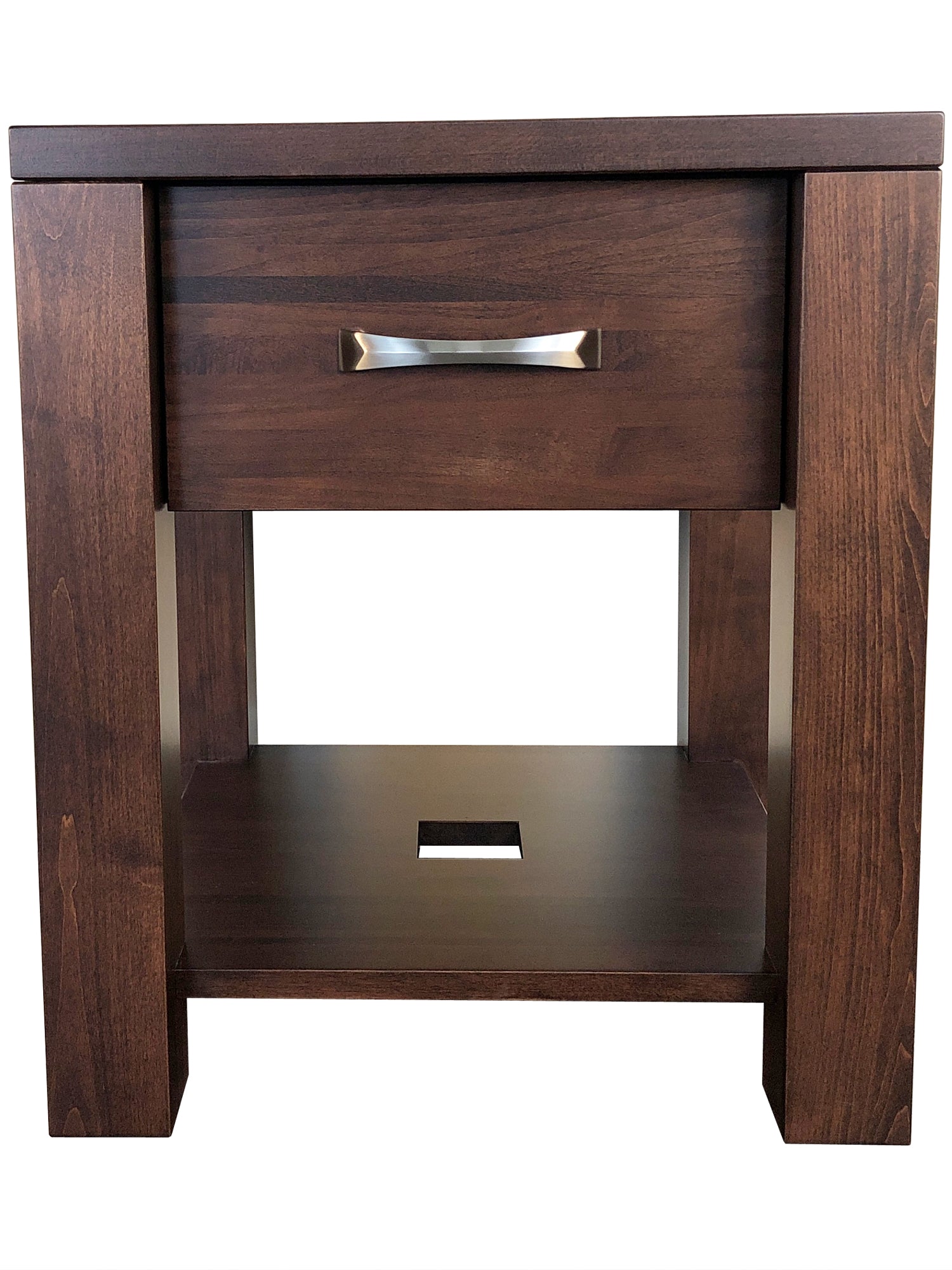 Boxwood 1 Drawer Nightstand - front face