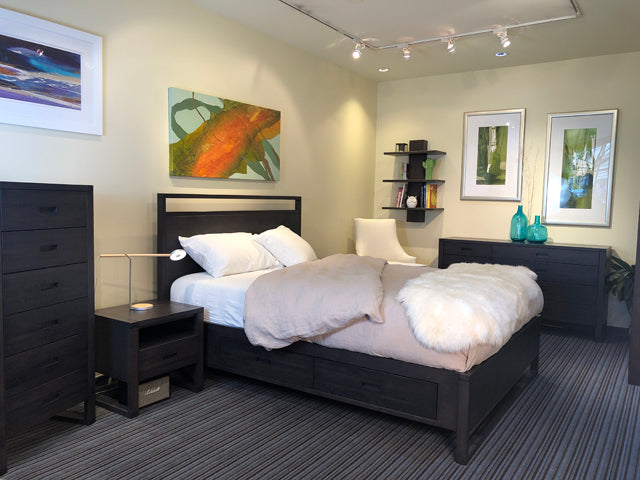 Creative Home Furnishings Vancouver store Tangent bed
