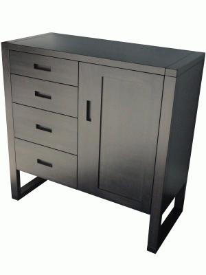 Custom Tangent Condo Server - solid wood locally built, made to order 