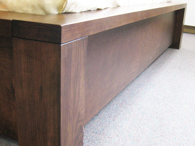 Boxwood Storage Bed- footboard view