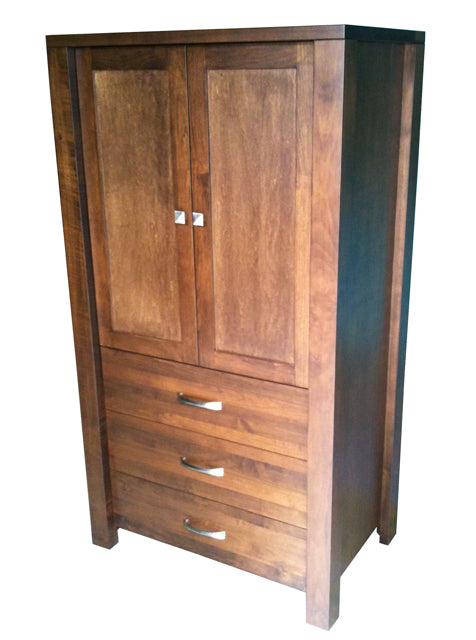 Boxwood Armoire, our own in-house design this is Canadian made, solid wood and can be customized