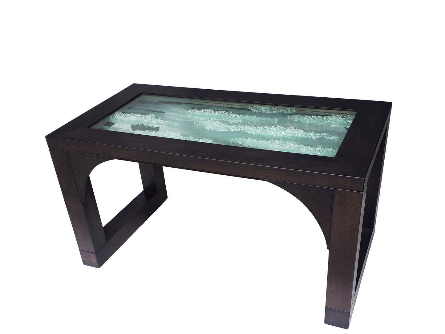 Chelsea Coffee Table - customized design  top view | Custom Example