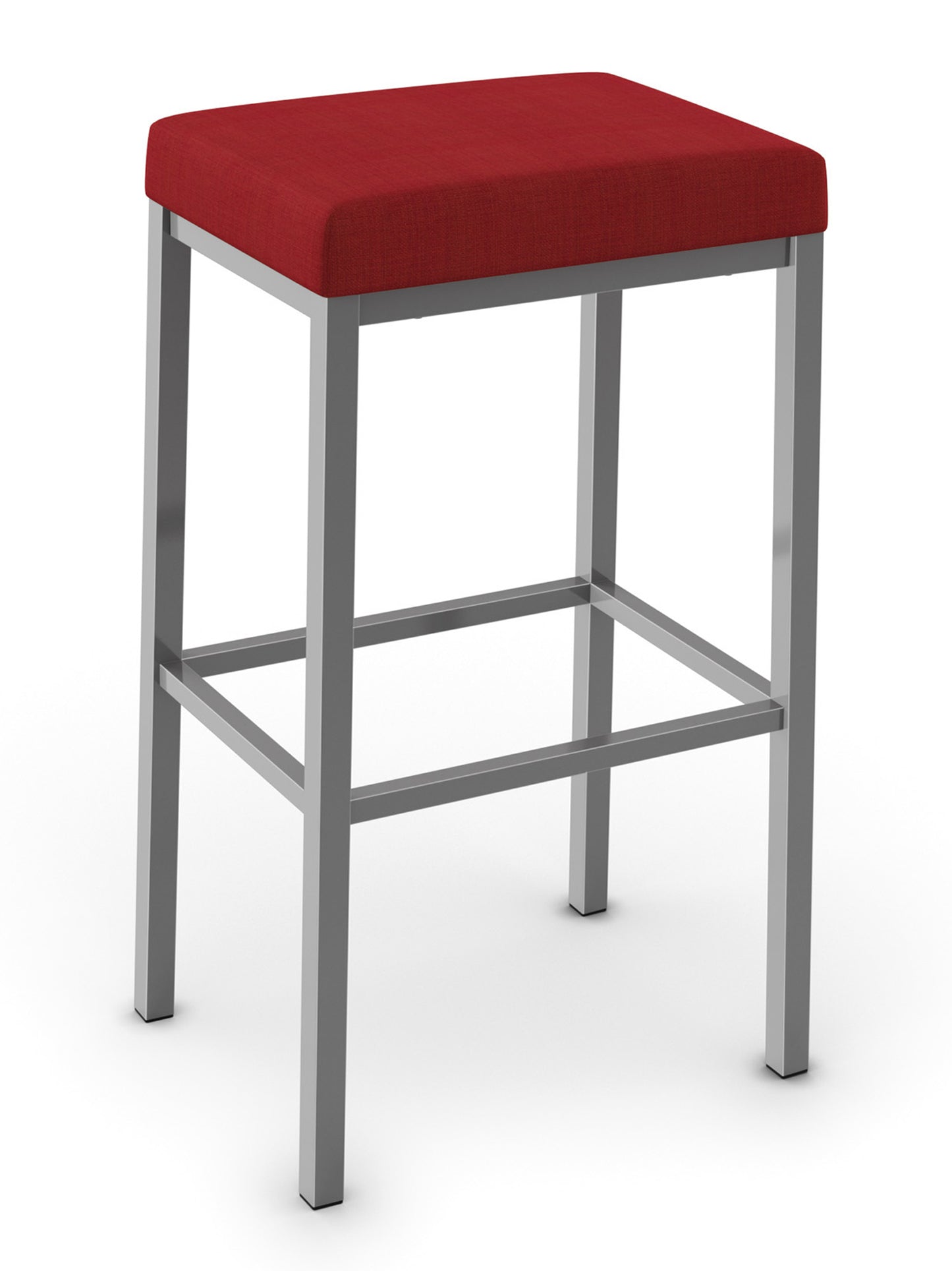 Bradley Stool - welded steel, Canadian made, upholstered solid wood custom built furniture