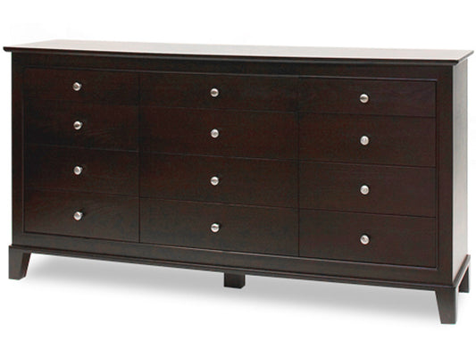 5th Ave Dresser-solid wood, locally built, custom made to order furniture, Canadian made|Elegant transitional solid eastern maple dresser, also available in 'condo size'