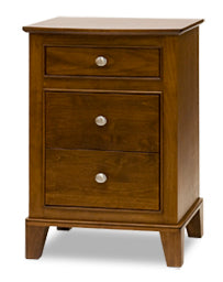 Fifth Avenue nightstand, solid wood, custom built to order furniture, locally built, Canadian made,